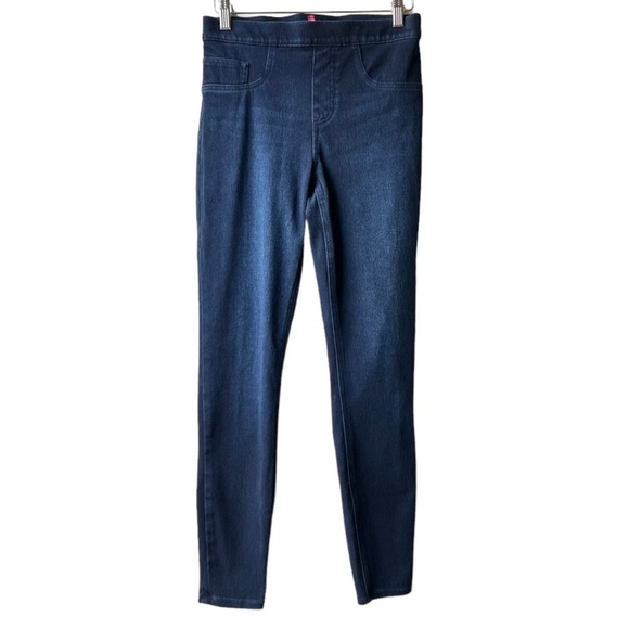 SPANX Jean-ish Ankle Leggings in Dark Navy Blue Sz S - Picture 5 of 16